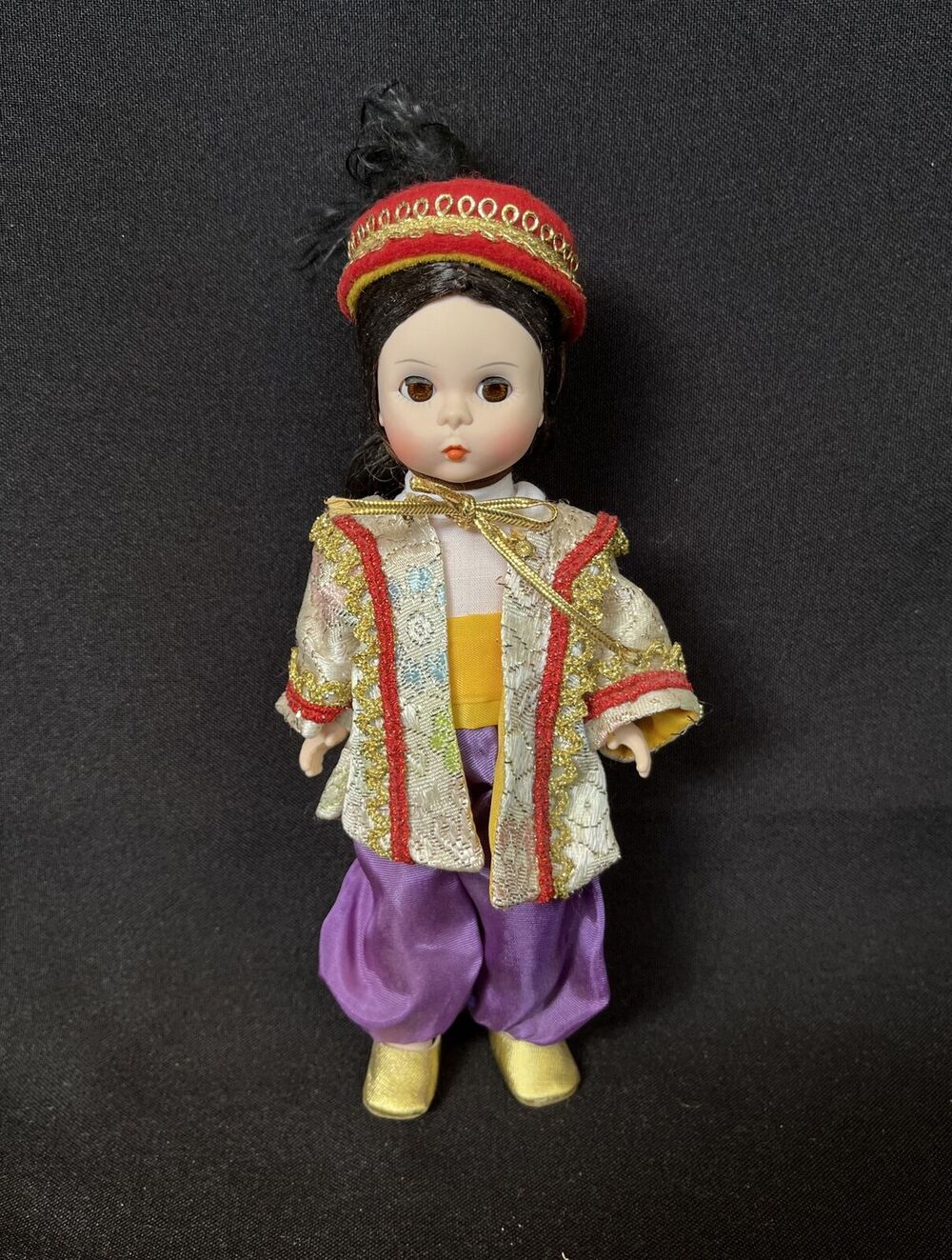 Madame Alexander “Turkey” Traditional Colorful Outfit With Hat 7.5” Doll #587